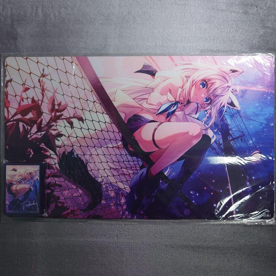 α2 ホロライブ サイン&フェンスに座る 白上フブキ スリーブ&プレイマット α2 フェンスに座る&サイン 白上フブキ スリーブ&プレイマット Amazon